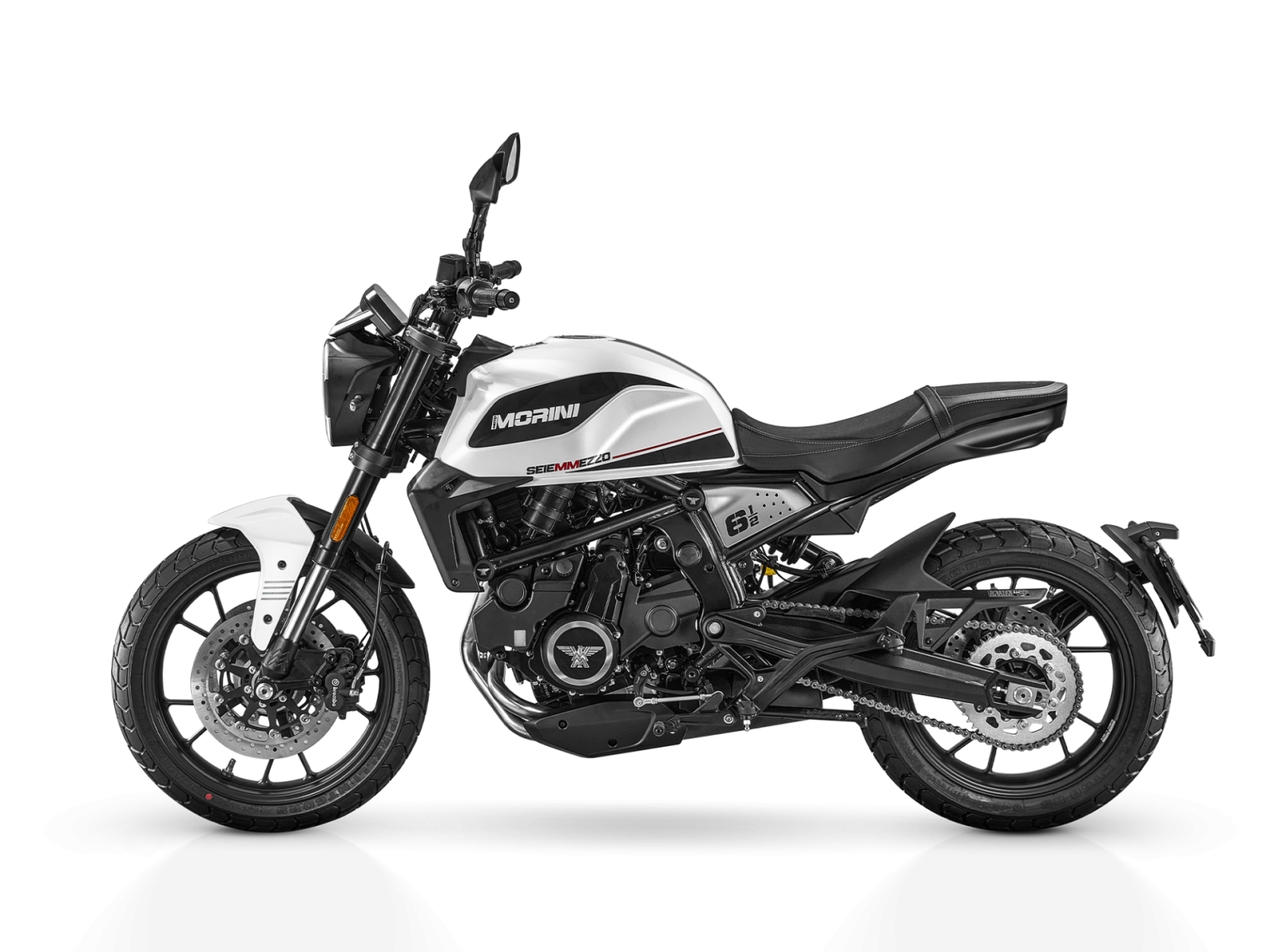 Мотоцикл MOTO MORINI SEIEMMEZZO STR (Metalizede White) 2024